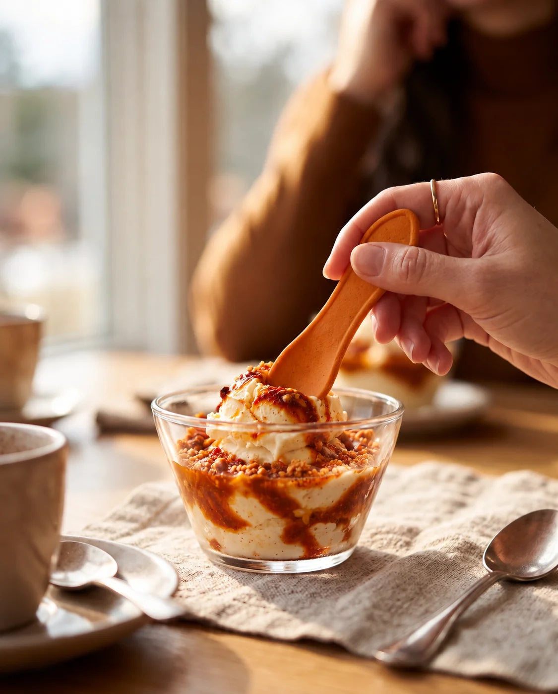Honey Chipotle flavored edible spoon snack by Double Dip Chips, LLC, product photo 2