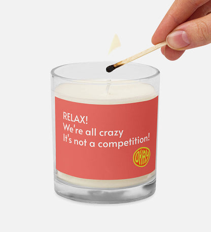 Sarcastic Crazy Soy Candle