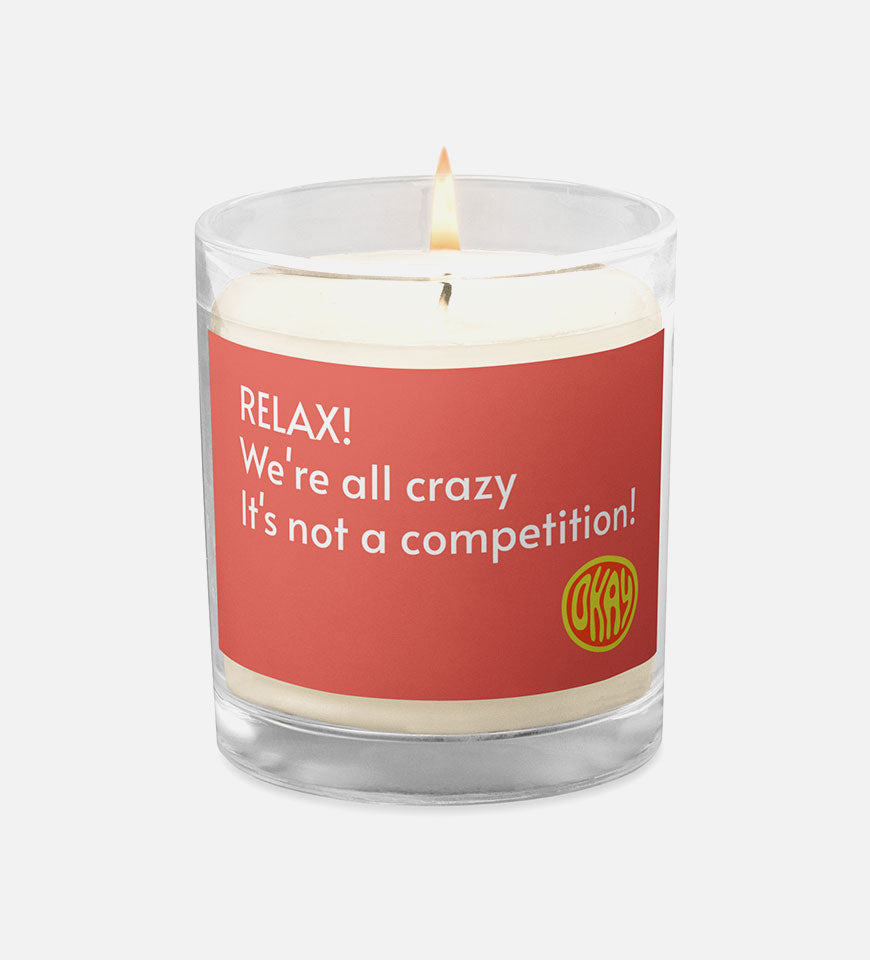 Sarcastic Crazy Soy Candle